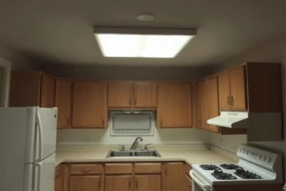 Kitchen before remodel